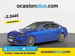 Azul Usado 2021 Mercedes C220 Berlina | 36.790 € (Precio justo)