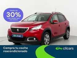 Rojo Usado 2019 Peugeot 2008 Signature Sky SUV | 11.490 € (Super precio)