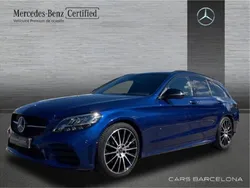 Azul brillante Usado 2021 Mercedes C220 Edition | 38.900 € (Precio justo)