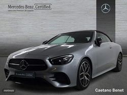Gris / plateado Usado 2023 Mercedes E220 Descapotable | 54.950 € (Super precio)