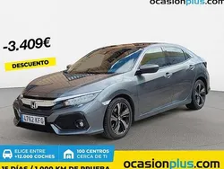 Gris Usado 2017 Honda Civic Prestige Utilitario | 20.200 € (Precio justo)