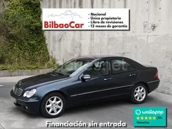 Azul Usado 2003 Mercedes C270 Elegance Berlina | 6700 € (Caro)