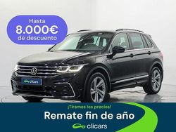 Negro Usado 2021 VW Tiguan R-line SUV | 26.590 € (Precio justo)