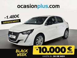 Blanco Usado 2022 Peugeot 208 Active Utilitario | 12.990 € (Precio justo)