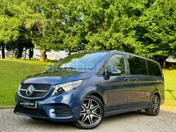 Azul Usado 2023 Mercedes V300 Avantgarde Monovolumen | 69.990 € (Precio justo)