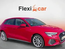 Rojo Usado 2022 Audi A3 Sportback S-Line Berlina | 24.290 € (Buen precio)