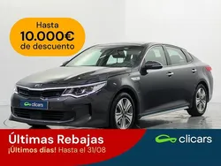 Gris Usado 2017 Kia Optima Hybrid Berlina | 14.990 €