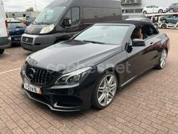 Negro Usado 2014 Mercedes E250 Descapotable | 25.990 € (Un poco caro)