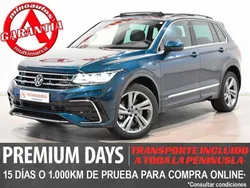Azul Usado 2022 VW Tiguan R-line SUV | 34.890 € (Un poco caro)