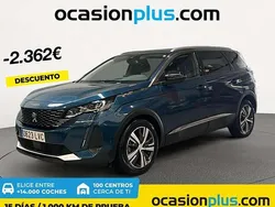 Azul Usado 2021 Peugeot 5008 Allure Monovolumen | 23.628 € (Super precio)