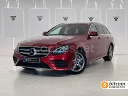 Rojo Usado 2020 Mercedes E300 Familiar | 32.900 € (Precio justo)