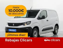 Blanco Usado 2021 Peugeot Partner S Monovolumen | 10.990 € (Un poco caro)