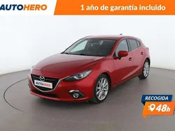 Rojo Usado 2016 Mazda 3 Luxury Berlina | 16.099 € (Precio justo)