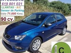 Azul Usado 2016 Seat Ibiza Reference Utilitario | 9790 € (Precio justo)