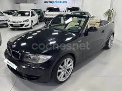 Negro Usado 2008 BMW 120 Cabriolet Descapotable | 9590 € (Precio justo)