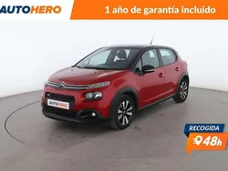 Rojo Usado 2017 Citroën C3 Feel Utilitario | 8899 € (Precio justo)