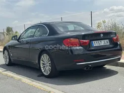 Negro Usado 2016 BMW 420 Luxury Line Descapotable | 24.500 € (Precio justo)