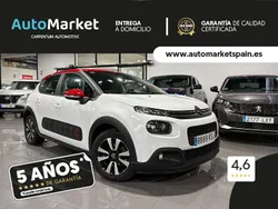Blanco Usado 2018 Citroën C3 Feel Utilitario | 9990 € (Un poco caro)