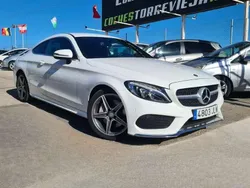 Blanco Usado 2016 Mercedes C250 Coupe | 28.500 € (Precio justo)