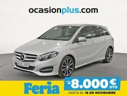 Gris plata Usado 2017 Mercedes B200 Monovolumen | 17.290 € (Precio justo)