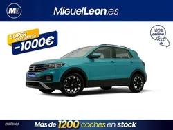 Azul Usado 2021 VW T-Cross Advance SUV | 16.985 € (Precio justo)