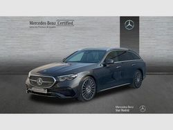 Gris Usado 2024 Mercedes E220 AMG line Familiar | 63.990 €