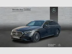 Gris Usado 2024 Mercedes E220 AMG line Familiar | 63.990 €