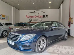 Azul Usado 2014 Mercedes S350 Berlina | 35.500 € (Un poco caro)