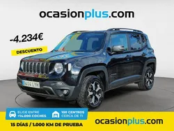 Negro Usado 2022 Jeep Renegade Trailhawk SUV | 18.850 € (Buen precio)