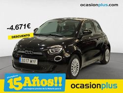 Negro Usado 2022 Fiat 500e Icon Utilitario | 12.450 € (Precio justo)