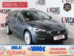 Gris / plata Usado 2021 Seat Leon XCELLENCE Familiar | 20.500 € (Precio justo)