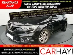 Negro Usado 2019 Renault Mégane GrandTour Business Familiar | 12.490 € (Precio justo)