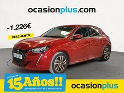Rojo Usado 2021 Peugeot 208 Allure Utilitario | 13.200 € (Precio justo)