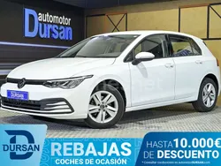 Blanco Usado 2021 VW Golf VIII Berlina | 19.990 € (Precio justo)