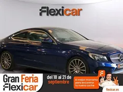 Azul Usado 2018 Mercedes C220 Coupe | 30.990 € (Precio justo)