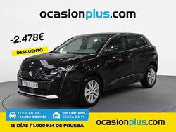 Negro Usado 2022 Peugeot 3008 Active SUV | 17.900 € (Precio justo)