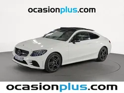 Blanco Usado 2021 Mercedes C200 AMG Coupe | 34.819 € (Precio justo)