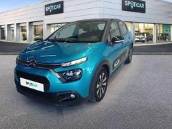 Azul Usado 2021 Citroën C3 Feel Utilitario | 10.990 € (Precio justo)