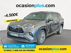 Gris / plata Usado 2021 Toyota Highlander Advance SUV | 49.500 € (Caro)