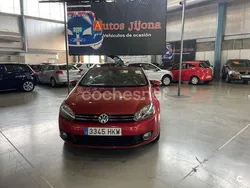 Granate Usado 2012 VW Golf Cabriolet Descapotable | 9900 € (Precio justo)