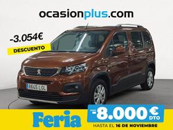 Marrón Usado 2020 Peugeot Rifter Allure Monovolumen | 19.300 € (Precio justo)
