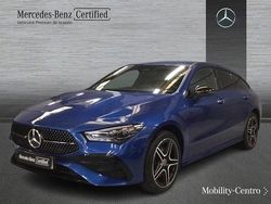 Azul denim metalizado Usado 2024 Mercedes CLA250 AMG line Berlina | 42.900 €