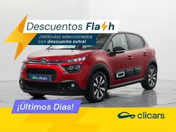 Rojo Usado 2024 Citroën C3 PureTech Utilitario | 14.790 € (Precio justo)
