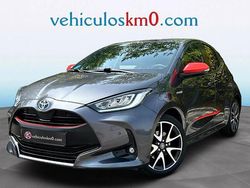 Gris Usado 2021 Toyota Yaris Hybrid Plus Berlina | 19.900 € (Precio justo)