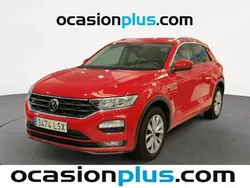 Rojo Usado 2021 VW T-Roc Advance SUV | 22.455 € (Buen precio)