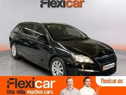 Negro Usado 2016 Peugeot 308 Active Familiar | 9490 € (Precio justo)