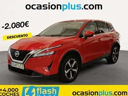 Rojo Usado 2021 Nissan Qashqai N-Connecta SUV | 20.810 € (Precio justo)