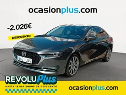 Gris Usado 2021 Mazda 3 Berlina | 22.290 € (Precio justo)
