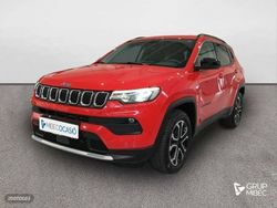 Rojo Usado 2023 Jeep Compass Limited SUV | 37.500 €