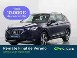 Azul Usado 2021 Seat Tarraco XCELLENCE SUV | 25.690 € (Precio justo)